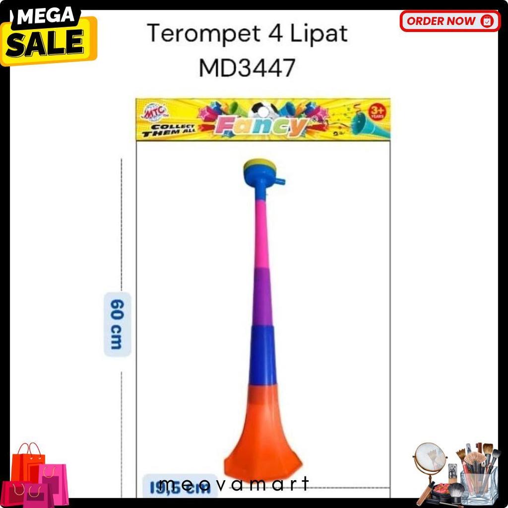 Cusss Serbu Terompet Tahun Baru 4 Lipat - Terompet Susun 4 - Grosir Terompet Tahun Baru