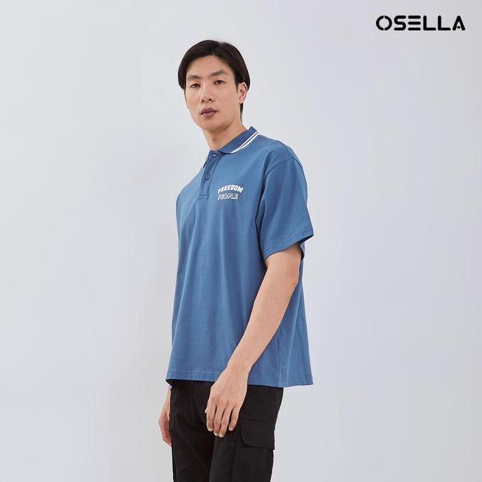 Osella Rocky Relaxed Fit Polo Shirt 20214005 | Kaos Polo Pria