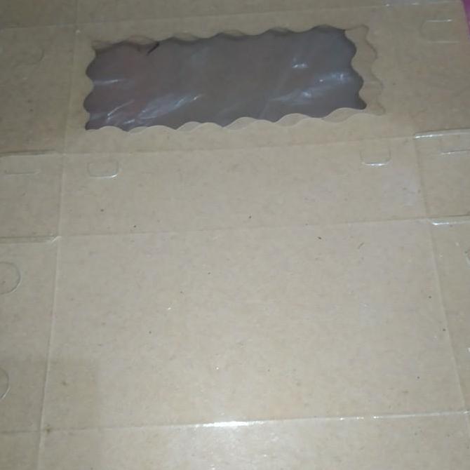 Bestone- dus brownies 22x10x5/DUS KUE/DUS BROWNIES LAMINASI/BOX BROWNIS