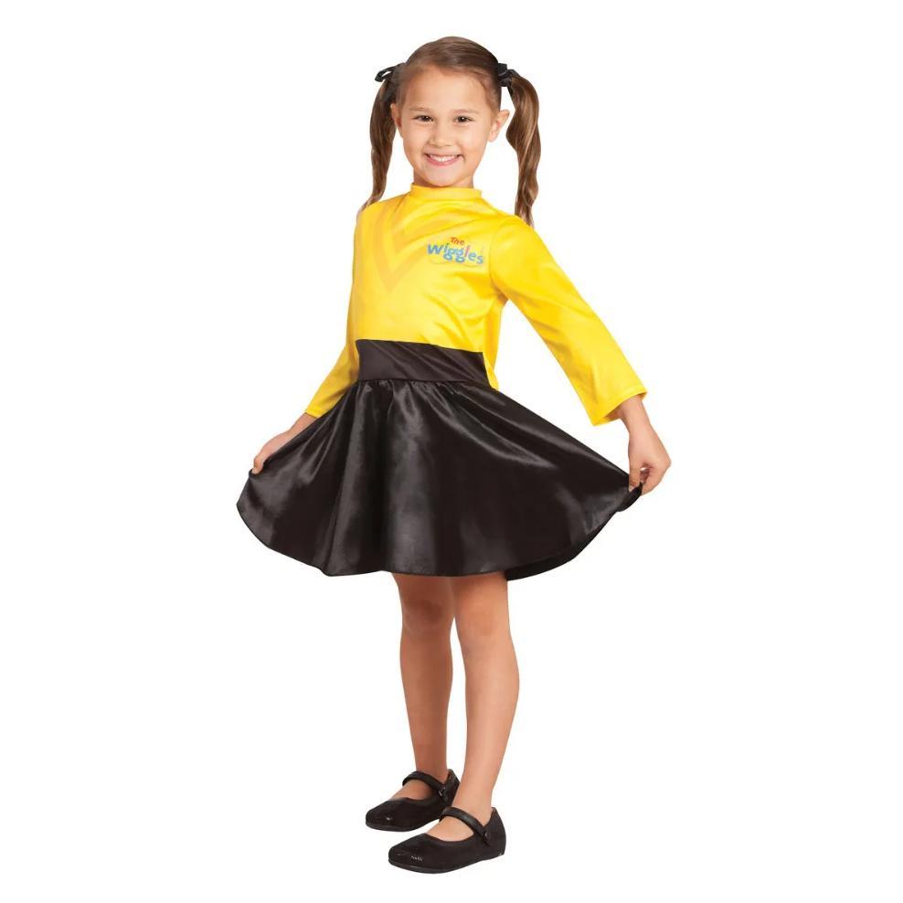 Dress up as Emma from the Wiggles with this fabulous yellow and black outfit princess costume Yellow