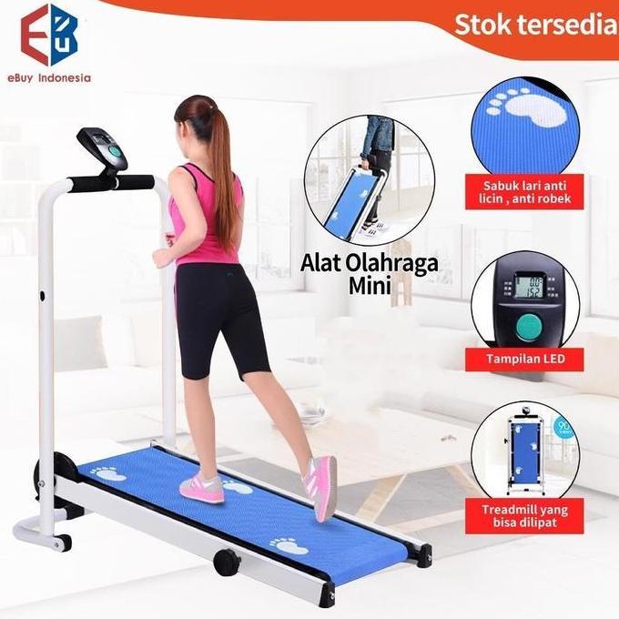 Mini Treadmill - Alat Fitness Termurah / Treadmill Alat Fitness / Treadmill Tanpa Suara Dalam Ruanga
