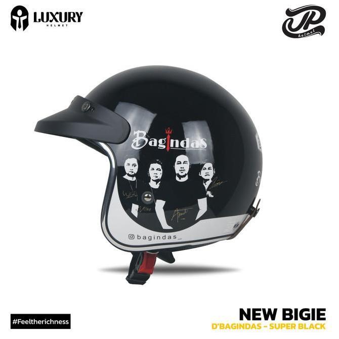 (GratisVisor) - Helm Bogo - Helm JPX Retro New Bigie - Bagindas