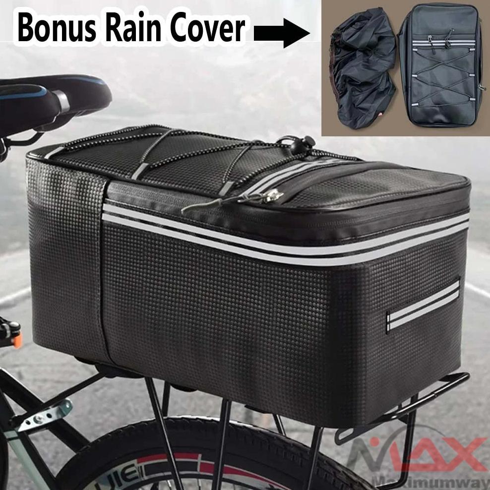 StockBox Sepeda / Motor Anti Air Tas Sepeda Box  Bicycle Bikers waterproof Belakang motorcycle Bike