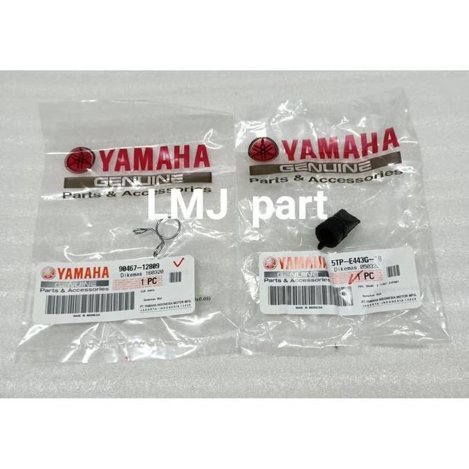 Promo SELANG BUNTU HITAM DAN CLIP DI BOX TUTUP FILTER UDARA MIO 5TP-E443G-10 Diskon