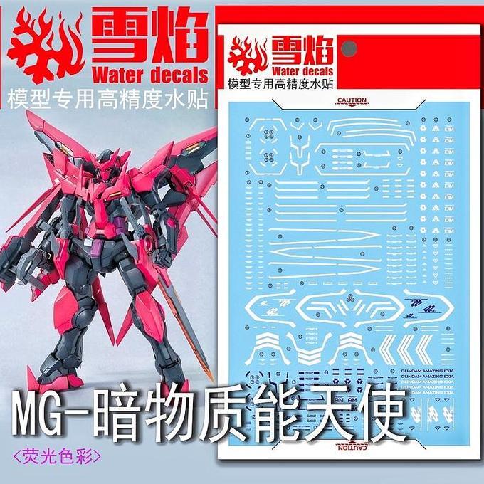 MG GUNDAM EXIA DARK MATTER/GUNDAM AMAZING EXIA WATER DECAL FS
