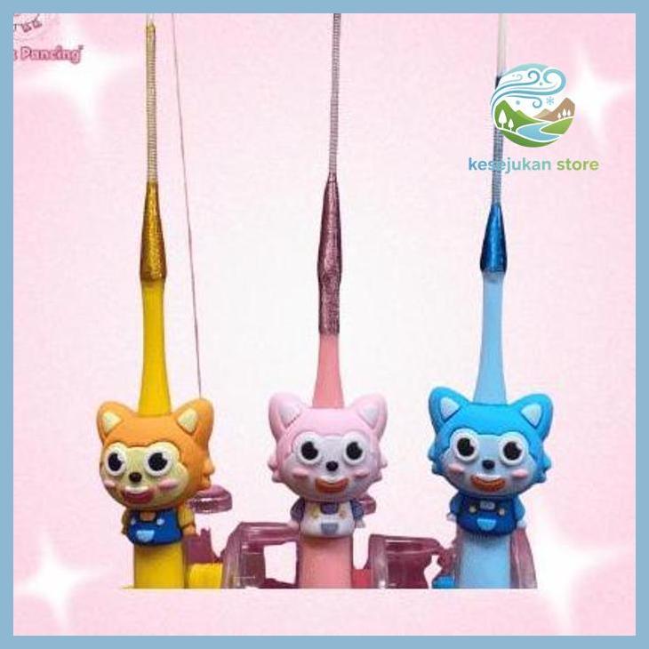(PANCING) SI PINK PANCING PINKFONG JORAN MICROFISHING KARAKTER COSTUM LUCU PINK FUNGSIONAL SATU SET 