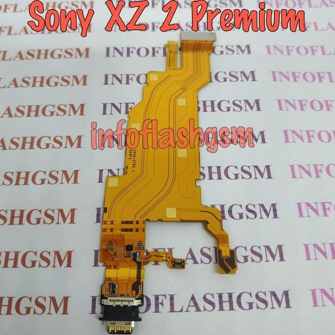 Flexibel Flexible Konektor Charger Cas Sony XZ2 XZ 2 Premium