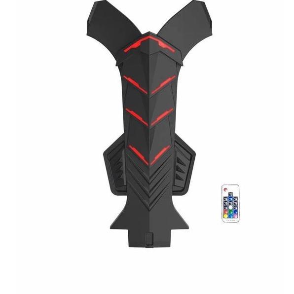 DISKON DXRACER Exoskeleton (LED Cover) for Series - BLACK READY STOCK