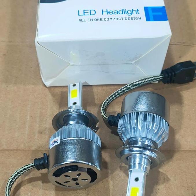 Promo lampu depan led H7 motor mobil 12 volt ninja 250 fi z250 r25 Diskon