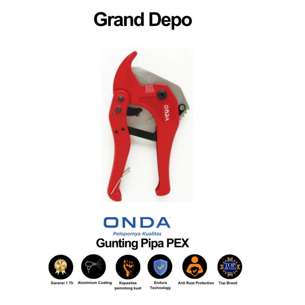 Onda Gunting Pipa PEX / PEX Cutter / Pemotong Pipa Onda
