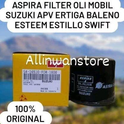Promo ASPIRA Filter Oli Mobil Suzuki APV Ertiga Baleno Esteem Estillo Swift Engine Mesin Diskon