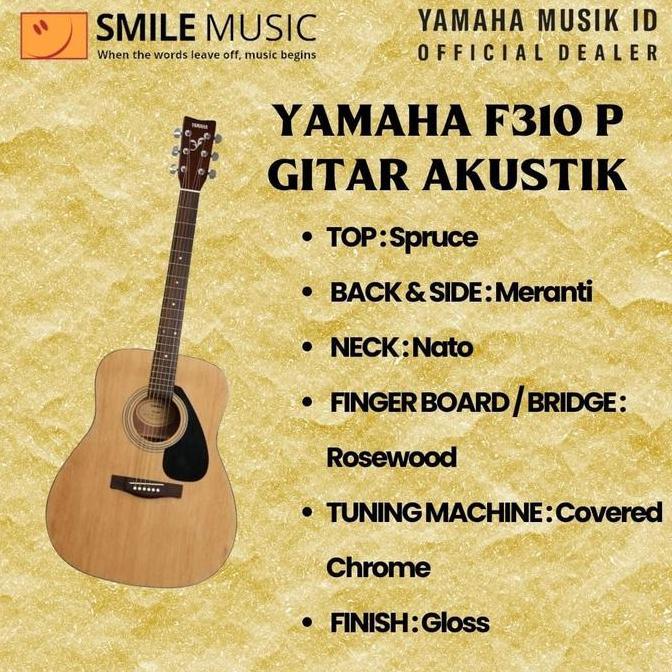 Gitar Yamaha F 310P - Gitar Akustik /  Yamaha F 310 P / Yamaha F310P Gitar Akustik paket model