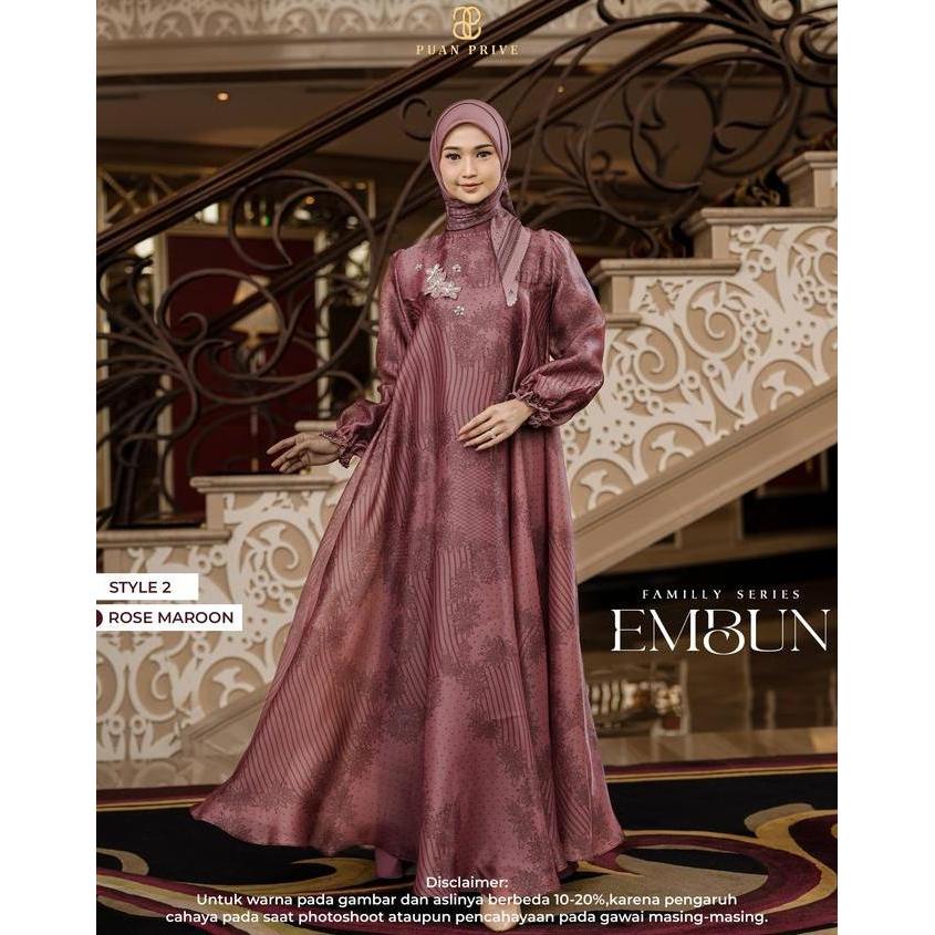 Puan Indonesia - Sarimbit Embun Dress Mom Style 2