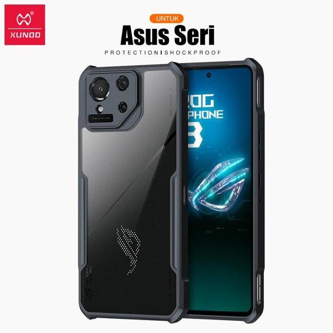 gerosamil - xundd case untuk asus rog phone 9 pro /rog phone 9 fe / rog phone 8 / rog phone 8 pro / 