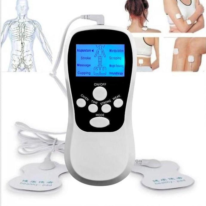 Nayapokaer - Alat Pijat Elektrik Mesin Therapy Pijat Akupuntur Digital Terapi Elektrik Alat Reiki - 