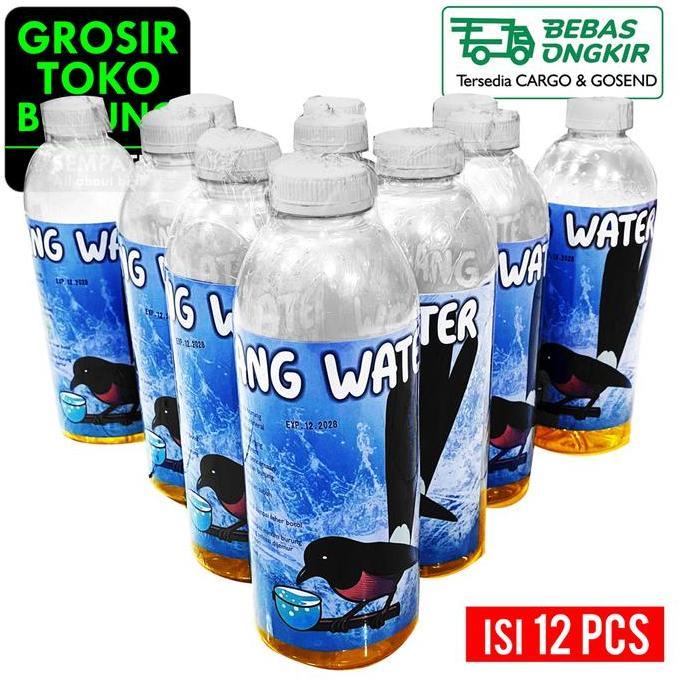 BEBAS ONGKIR - SEMPATI GROSIR High Konsentrat Air Minum Burung Isi 12 Biang Water Gurah Plong Minuma