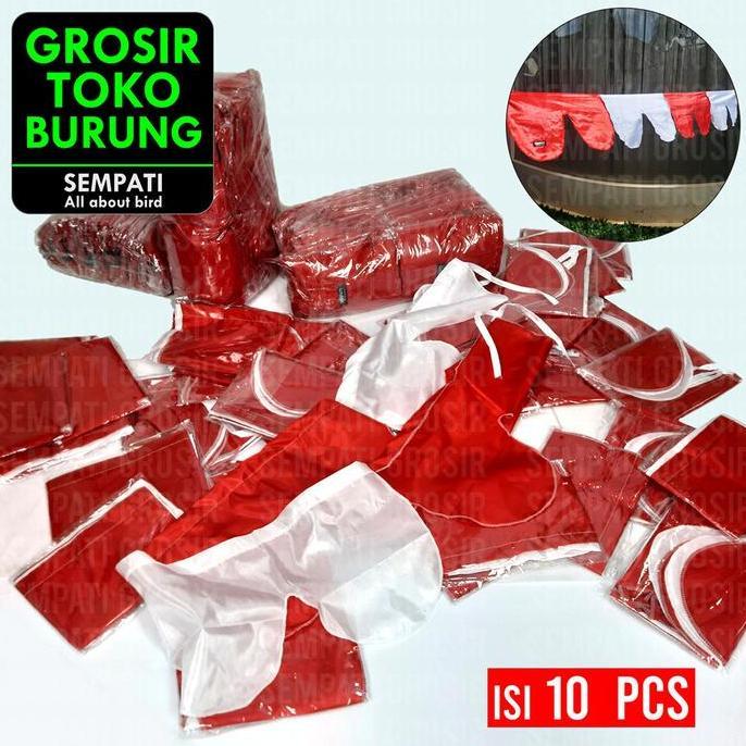 SEMPATI GROSIR BENDERA MERPATI TINGGIAN BENDERA LATIH BURUNG MERPATI LAPAK KOLONGAN ISI 10 PER 2 MET