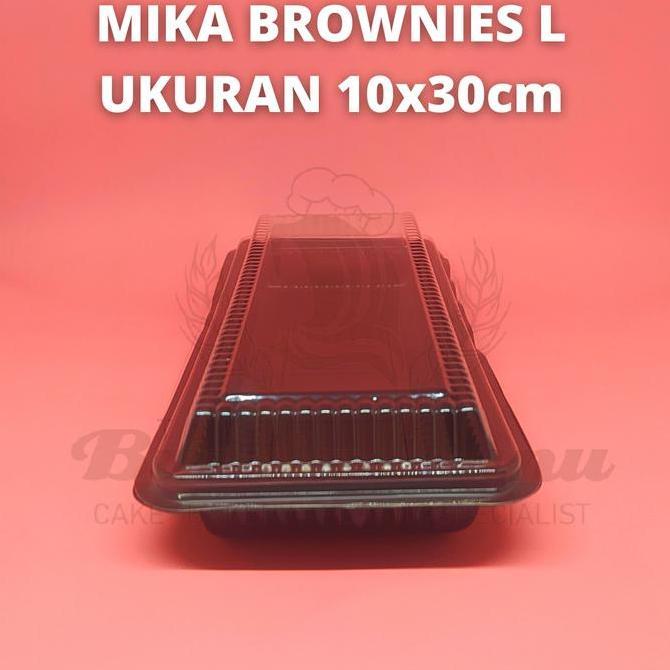 Bestone- Mika Brownies/ Box Mika Brownies / Size L 10x30 Free Tutup