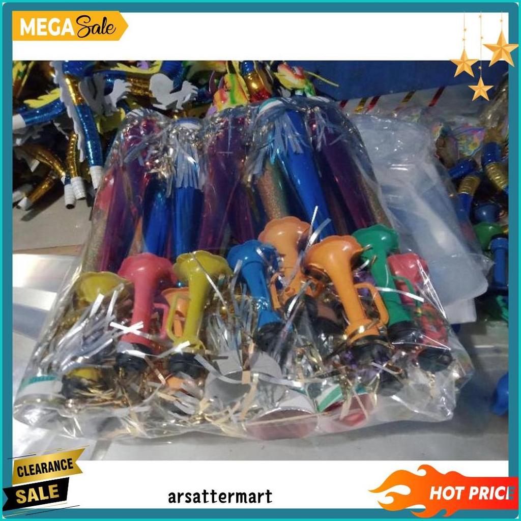 50% Off Terompet Tahun Baru Isi Grosir 10 Pcs Terompet Ulang Tahun