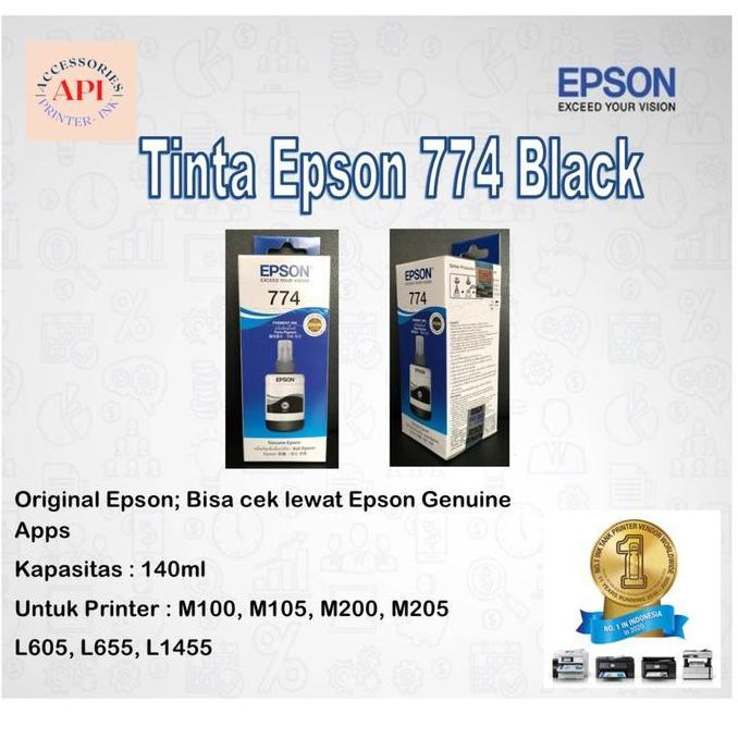 Tinta Epson 7741 T7741 Tinta Printer Epson M100 M200 L L605 L655 L1455