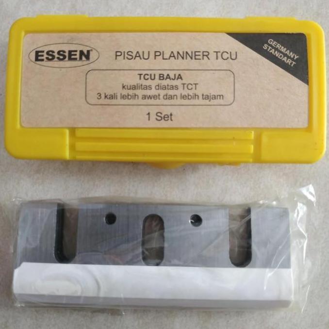 Mata Pisau Mesin Serut Planer Pasah Ketam Sugu Kayu TCU Essen Best