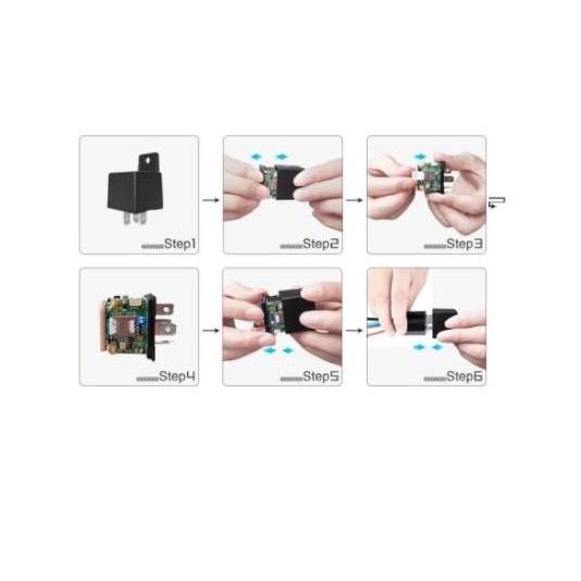 Bestone- GPS Tracker berbentuk Relay GPS tersembunyi gps relay