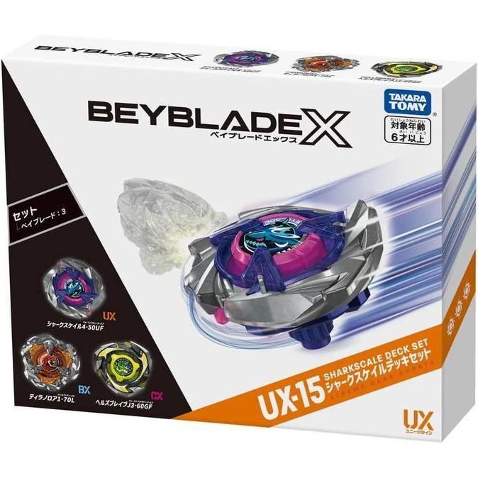 Beyblade X UX-15 Shark Scale Deck Set