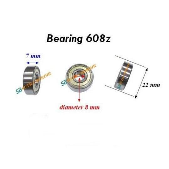 Promo bearing 608z asb china ball bearing 608Z bearing motor 608zz ball bearing 608zz bearing motor 