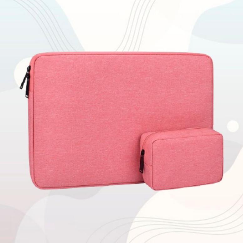 Cuci Gudang Tas Laptop +Pouch Case Pelindung Waterproof Aksesoris Kekinian Pria Wanita Terbaru Lapto