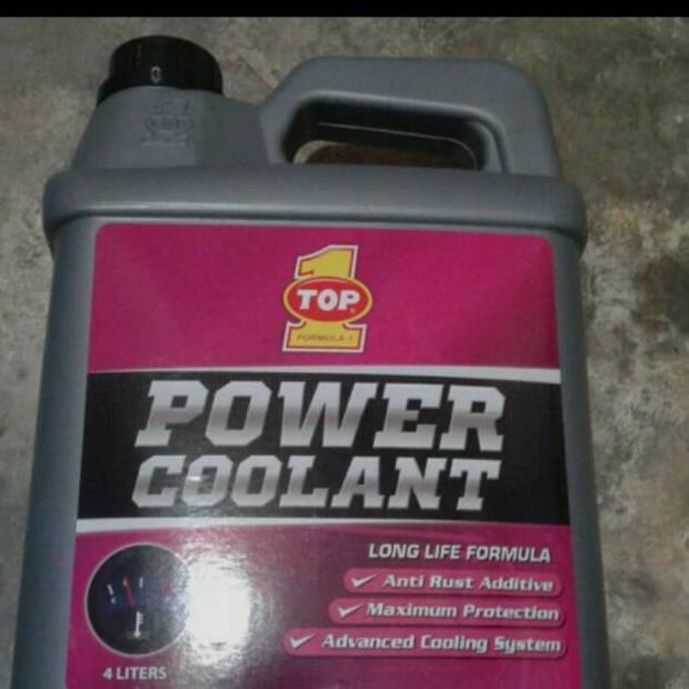 Radiator coolant top 1 power coolant