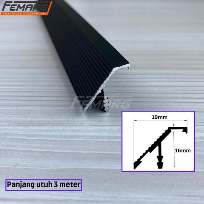 edging handle bolden  FEMARG | profil alumunium gagang pintu lemari edging
