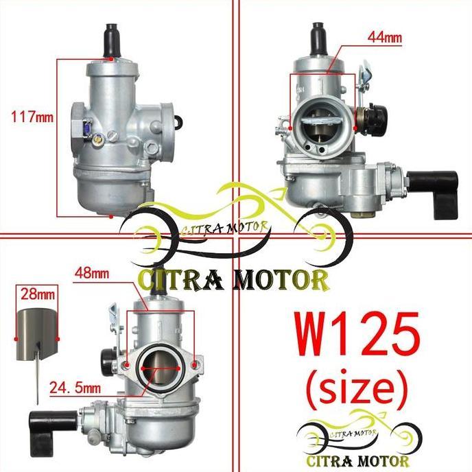 Promo ( BAYAR DI TEMPAT ) KARBURATOR SKEP UPGRADE POWER UP BIG WAVE 24 MM 24MM 28MM 28 MM 28MM SUPRA