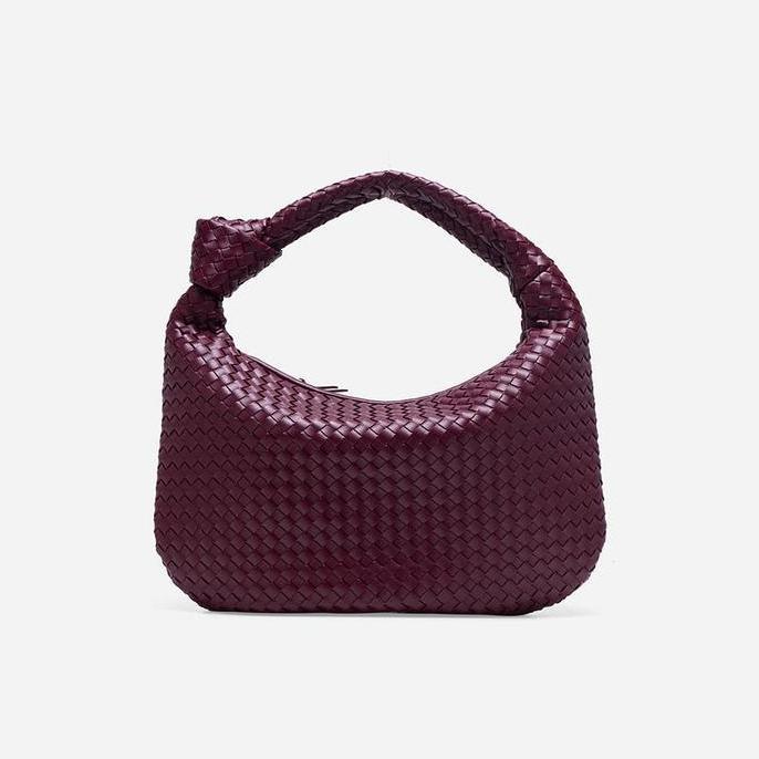 Waves77 - Christy Ng Lucia Woven Hobo Bag Original Tas Bahu Wanita Anyam Elegan Fashion