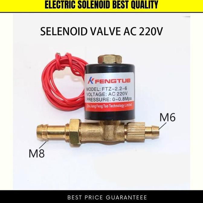 Electric Solenoid Selenoid Valve Ac 220V/Selenoid Valve Dc 24V Terbaik