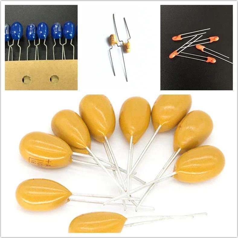 5PCS 10V 16V 25V 35V 50V 1UF 2.2UF 3.3UF 4.7UF 10UF 22UF 33UF 47UF 100UF 220uF 0.1uF 0.22uF 0.47uF 0
