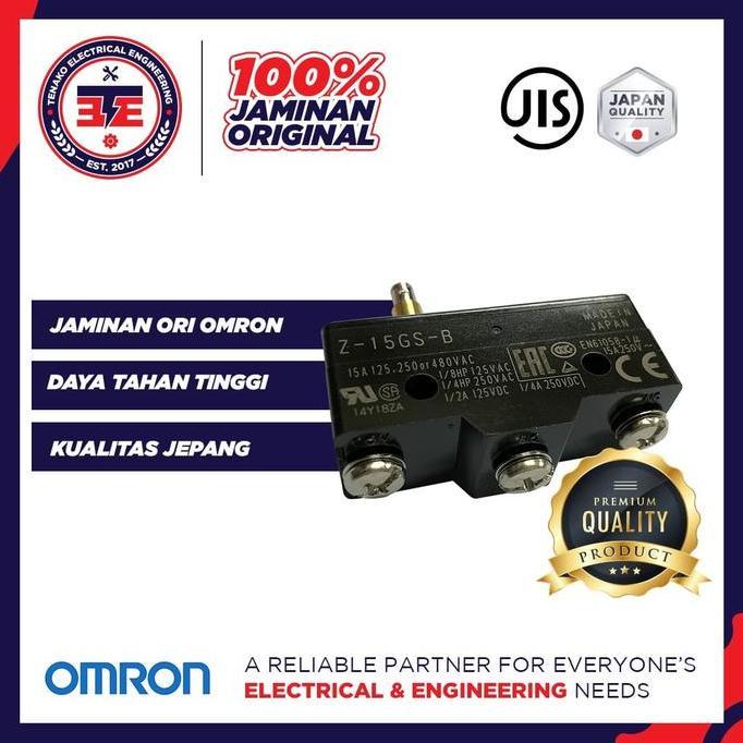 Omron Z-15Gs-B Limit Switch Original Omron Terbaik