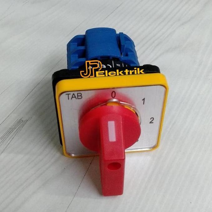 Selector Switch 4 Posisi 1Pole Sa-16-4-1 Selector Switch Saklar Manual Promo