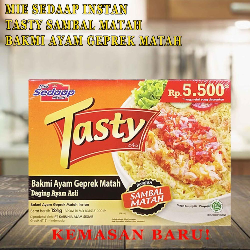 Mie sedaap / Bakmie ayam geprek matah / Atstuy / Kriuk ayam asli MR02