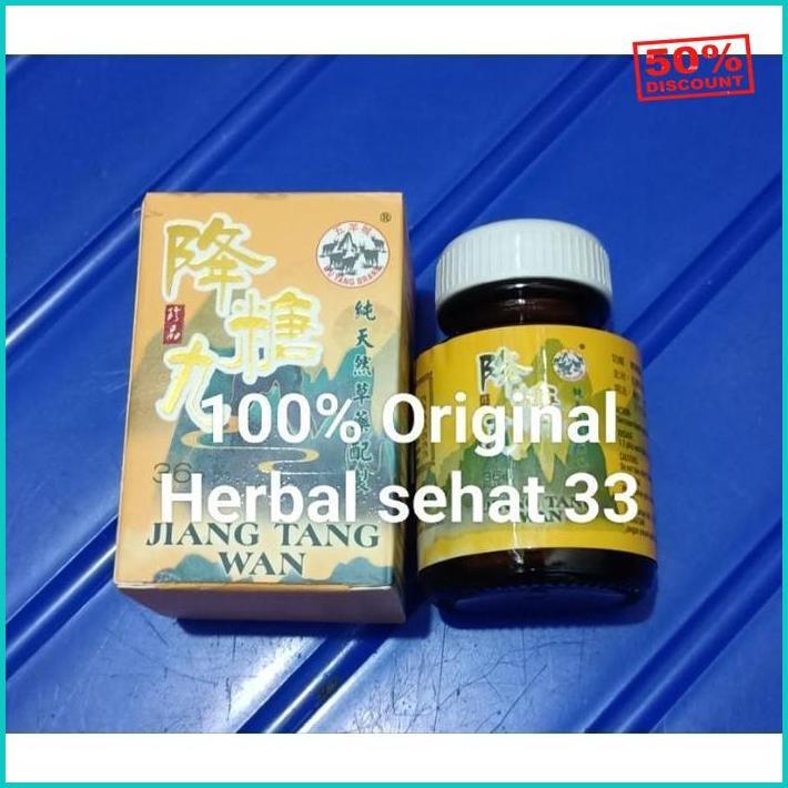 Jiang Tang Wan Obat Herbal Diabetes Asli Import Termurah