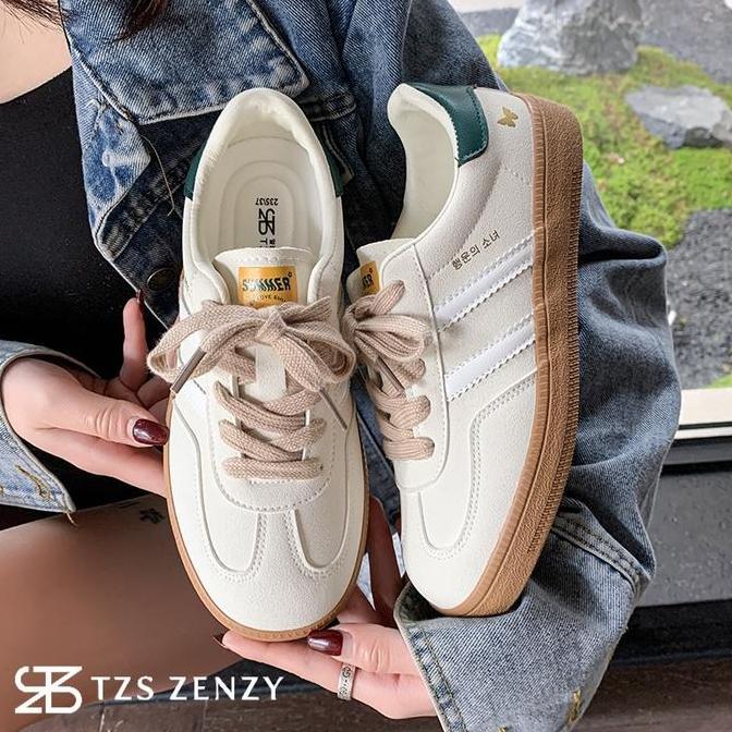 TZS Zenzy Ellish Strides Shoes - Sepatu Sneakers - Sepatu Kasual - Sneakers Wanita - Casual Shoes