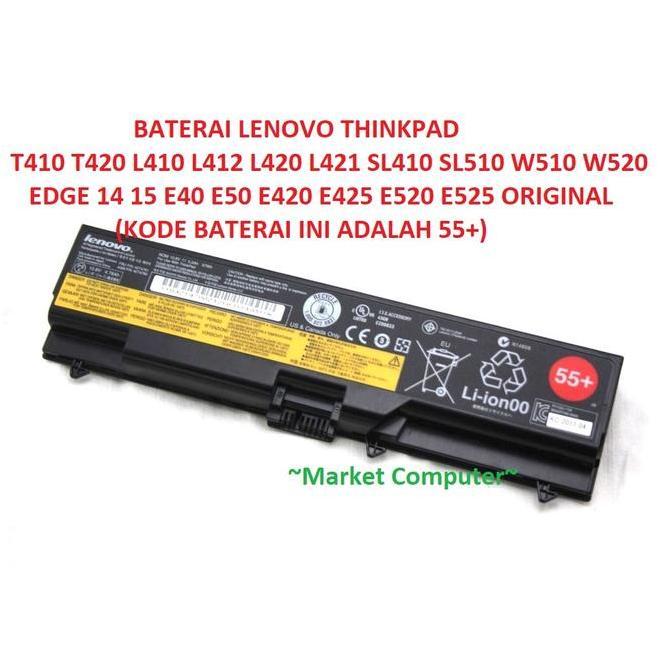 BATTERY BATERAI LAPTOP LENOVO THINKPAD T520 L410 L412 L420 L421 L510