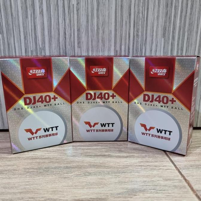 Bola Pingpong DHS 3 Star DJ40+ Busan 2020 ORIGINAL