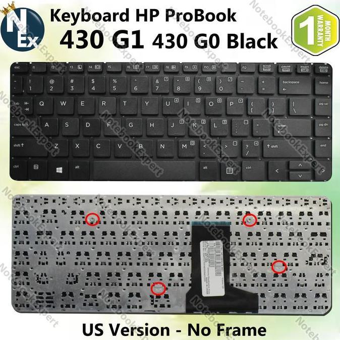 Keyboard HP ProBook 430 G1 430 G0 Black
