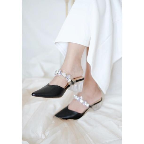 Cellene Gemma Heels size Hitam Shoes