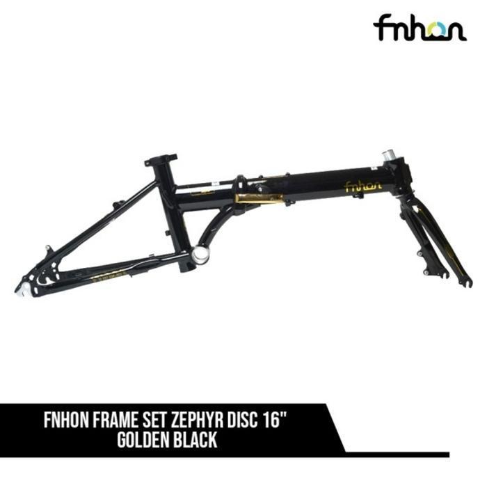 Frame Set Fnhon Zephyr Disc Brake Discbrake Cakram 16 Inch 16+ 349 Original Dan Terpercaya