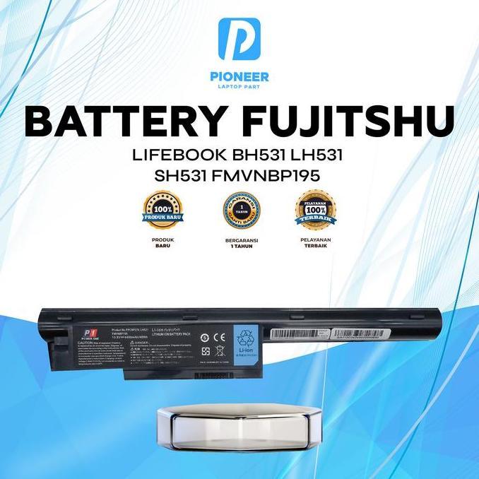 Baterai Fujitsu LH531 BH531 SH531 Black HITAM