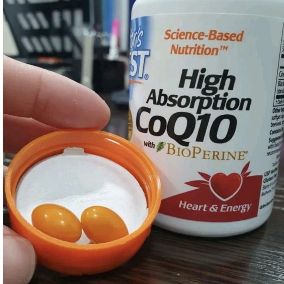 Doctor'S Best High Absorption Coq10 Bioperine120 Softgels Coenzyme Original