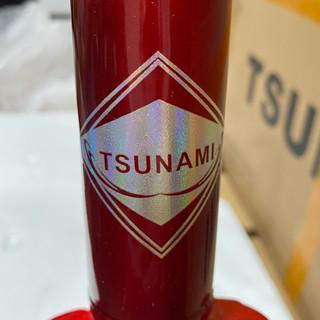 Frameset Sepeda Fixie Tsunami Snm4130 Warna Merah Bahan Chromoly Original Dan Terpercaya
