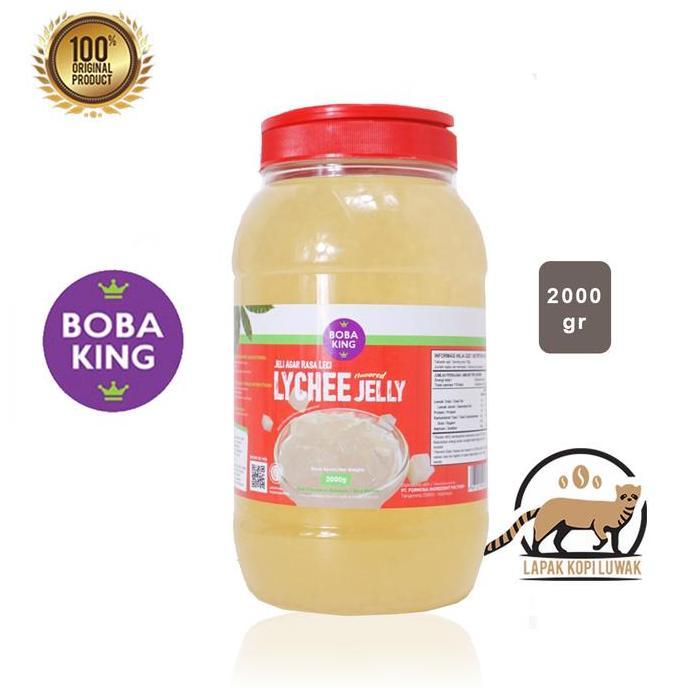 Boba King Lychee Jelly Terlaris