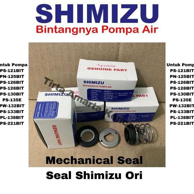 Mechanical Seal Pompa Shimizu 130Bit / Seal Pompa Air Shimizu Ori Baru
